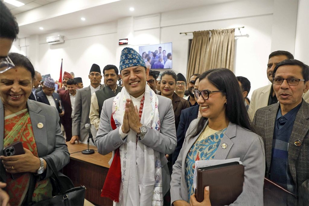 सभामुखमा डोलप्रसाद अर्याल निर्विरोध निर्वाचित भएको घोषणा